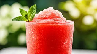 Millions Are Loving This Quick Watermelon Mint Slushie Recipe