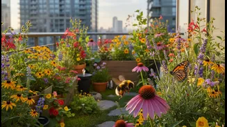 A Pesticide-Free Balcony Can Become Part Of A Wider Urban Habitat Network