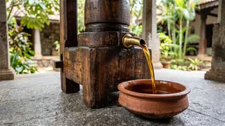 How Traditional South Indian Wooden-Ghani Cold-Pressing Preserves Potent Antioxidants In Sesame Oil