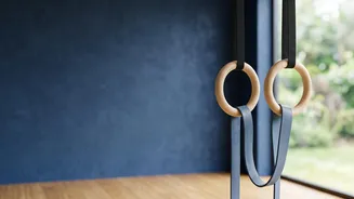 How To Use Assistance While Learning Gymnastic Ring Dips