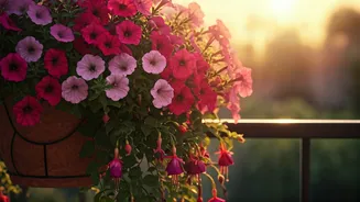 Bloom Your Balcony: A Beginner's Guide to Growing Vibrant Hanging Flowers from Seed