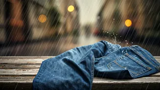 Denim In The Rain? Here's What To Know