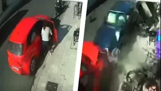 Dois segundos: o tempo que essa mãe teve para salvar a filha de um Mercedes desgovernado