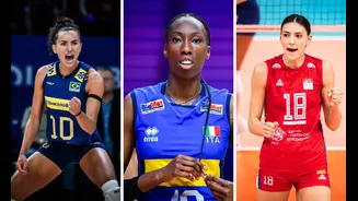 Quem são as principais estrelas inscritas na VNL feminina?