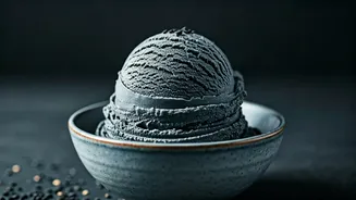 Viral black sesame ice cream hits India
