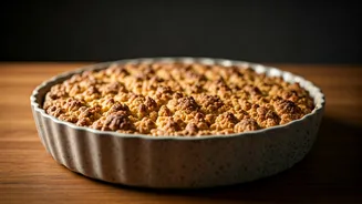 Try This Gluten Free Apple Crumble With Palm Jaggery