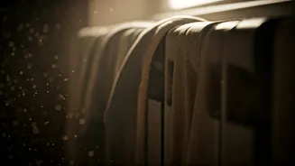 The Hidden Hazard: How Drying Laundry on Radiators Affects Your Respiratory Health