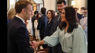 Richa Chadha Meets French President Emmanuel Macron, Discusses 'Making Independent Cinema Feasible'