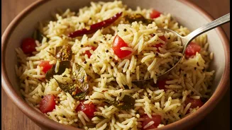Tomato Rice Brings South Indian Tempering to Long-Grain Basmati