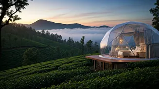 Glamping In Munnar Misty Geodesic Domes Is Ultimate Dream