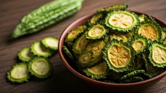 Crispy Karela Chips: A Nutritious Snack Alternative to Potatoes