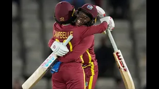 West Indies Stun Defending Champions New Zealand In Women's T20 World Cup