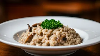 Make Creamy Mushroom Risotto Easily