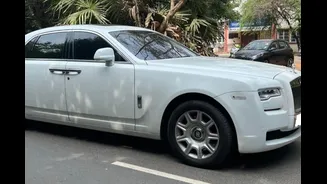 Man Shares Photos Of Swanky White Colour Rolls-Royce At IIT-Madras Campus: ‘English Toh Theek Kar Lo Pehlay’