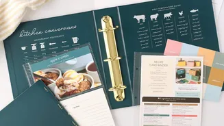 How can a personal recipe binder help in self-care