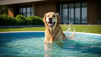 Cage-Free Pet Resorts With Splash Pools Are Pure Animal Heaven