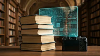 AI's Learning Curve: Books, Libraries, and Digital Knowledge