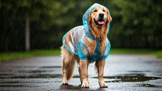 Dogs Need Rain-Safe Walks And Drying