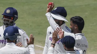 Manav Suthar spins India to Test win against Afghanistan: Stats
