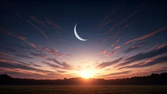 Astrophotographers Capture Glowing Venus Meeting Moon In Spectacular Twilight Sky