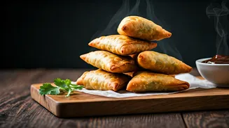 Crispy Baked Samosas Are Trending This Season