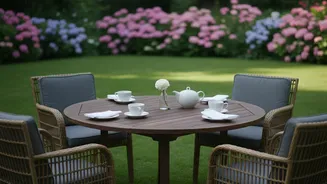 Plan a Garden Tea Party around Shade, Seating and Weather while Shading Guests Properly