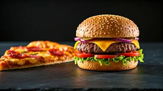 Burgers And Pizza Rule India's Midnight Orders