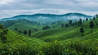 Rolling Hills Await In Rainy Mizoram