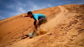 Sandboarding enthusiasts, head over to this iconic spot