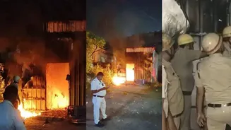 Trinamool Congress Office Gutted In Fire In Howrah, Party Blames BJP Workers