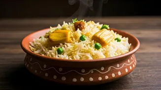 Flavorful Raw Jackfruit Pulao: A Nutritious and Easy Vegetarian Delight!
