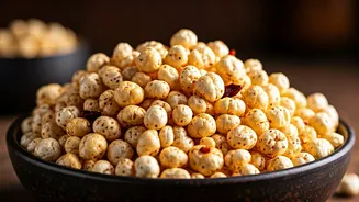 Make Crispy Air Fried Chili Garlic Makhana In 10 Minutes