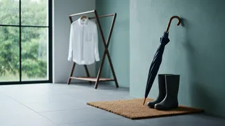 Treat Wet Laundry And Shoes And Umbrellas As One Checklist For A Monsoon Drying Zone