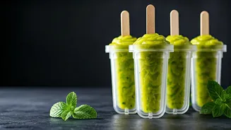 Tangy Raw Mango Mint Ice Pops Will Save Your Afternoons