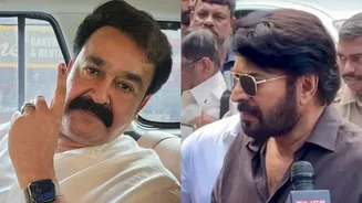 Kerala Assembly Election 2026: Mohanlal, Mammootty and other stars join voters across the state | WATCH