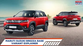Maruti Suzuki Brezza Base Variant Explained - What You Get In Rs 8.26 Lakh
