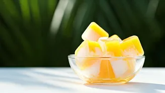 Freeze Mango Puree In Coconut Water For Viral Low-Cal Desserts