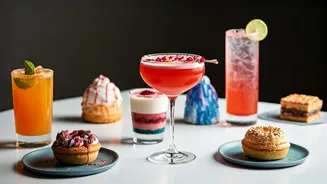 Vibrant Holi Delights: Chef-Crafted Cocktails, Mocktails & Desserts for a Festive Feast!