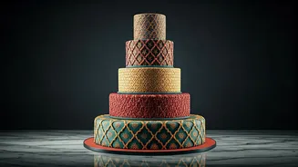 A Culinary Masterpiece: The 'Swadesh' Inspired 41st Anniversary Cake for Nita and Mukesh Ambani