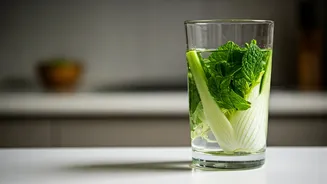 Overnight Fennel Mint Water Is The Best Gut Healing Hack