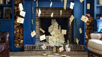 How to decorate your walls with old letters