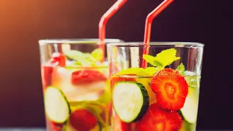 Benefits of fruit-infused water