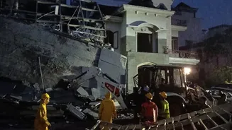 Ledakan Guncang Grand Polonia Medan, Lima Rumah Alami Kerusakan