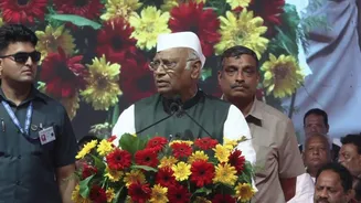'Useless fellows': Kharge scolds Congress workers shouting 'DK-DK'