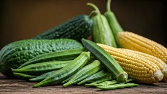 Rainy Season Brings Bhindi, Beans And More