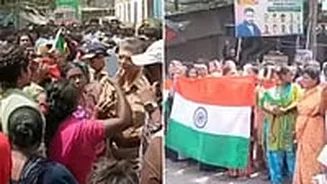 Mumbai: Demolition Drive Near Sewri Police Station Halted After Residents Block Roads; Case Filed Against 250–300 People | VIDEO