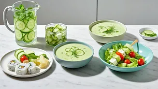 5 Refreshing Summer Cucumber Creations Beyond Traditional Raita