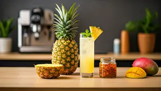 Premium Pineapple Recipes Are Perfect For Home Cafes