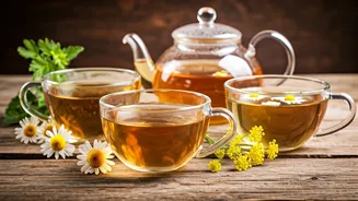 5 Herbal Teas for Glowing Skin & Hair