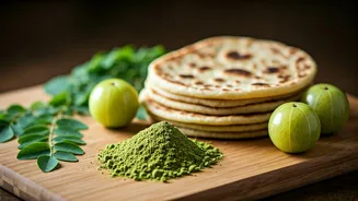 Incorporate Moringa And Amla Superfoods Into Daily Rotis Easily